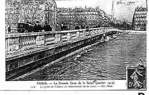 Ville de PARIS16 Carte postale ancienne