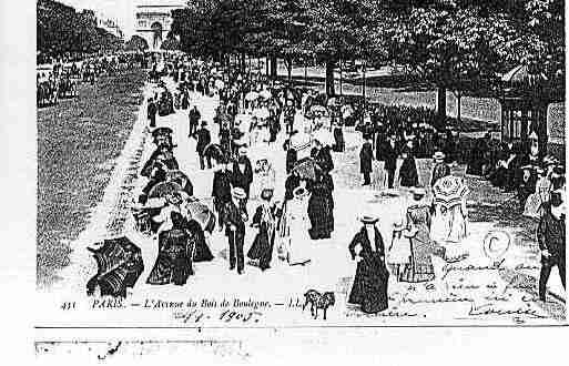 Ville de PARIS16 Carte postale ancienne