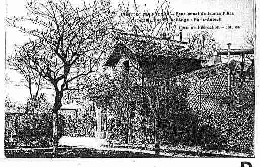 Ville de PARIS16 Carte postale ancienne Ville de PARIS16 Carte postale ancienne