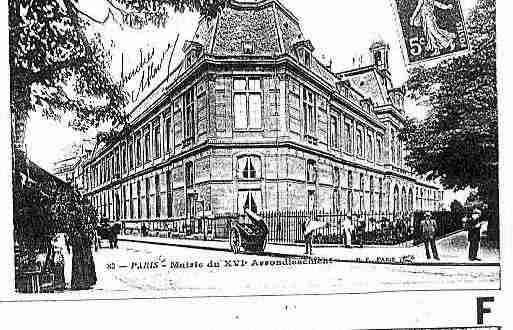 Ville de PARIS16 Carte postale ancienne