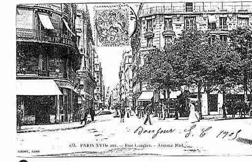 Ville de PARIS17 Carte postale ancienne