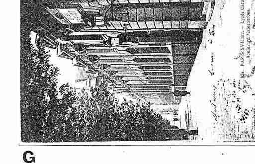 Ville de PARIS17 Carte postale ancienne