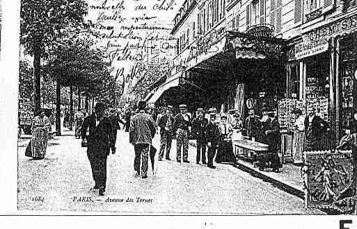 Ville de PARIS17 Carte postale ancienne