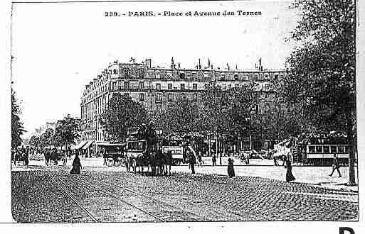 Ville de PARIS17 Carte postale ancienne