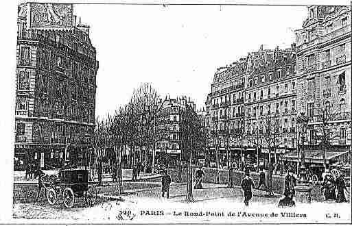 Ville de PARIS17 Carte postale ancienne