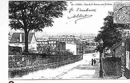 Ville de PARIS18 Carte postale ancienne