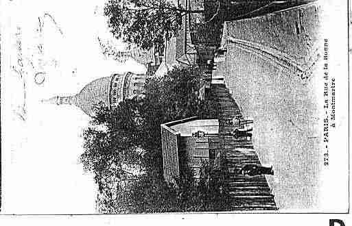 Ville de PARIS18 Carte postale ancienne