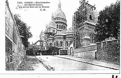 Ville de PARIS18 Carte postale ancienne