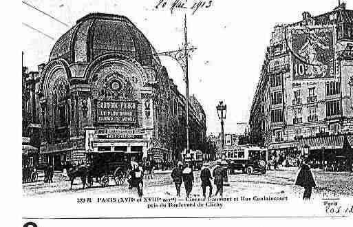 Ville de PARIS18 Carte postale ancienne