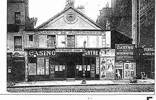 Ville de PARIS18 Carte postale ancienne