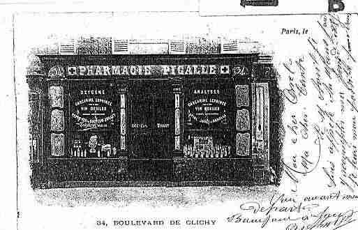 Ville de PARIS18 Carte postale ancienne