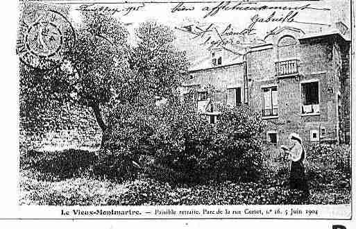 Ville de PARIS18 Carte postale ancienne