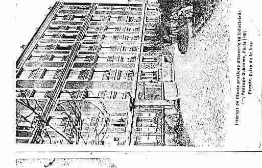 Ville de PARIS18 Carte postale ancienne