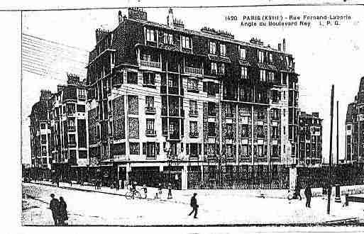 Ville de PARIS18 Carte postale ancienne
