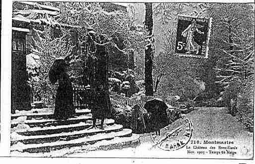 Ville de PARIS18 Carte postale ancienne