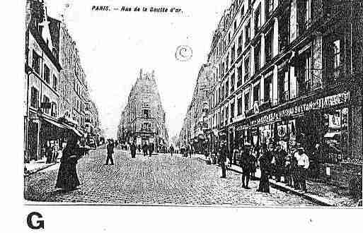 Ville de PARIS18 Carte postale ancienne