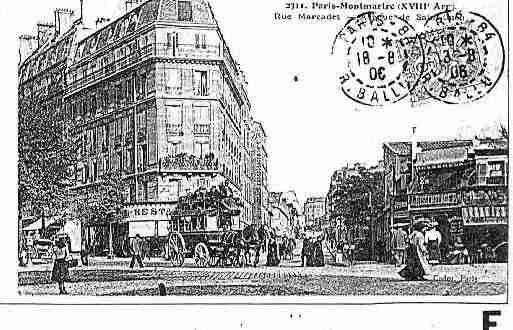 Ville de PARIS18 Carte postale ancienne