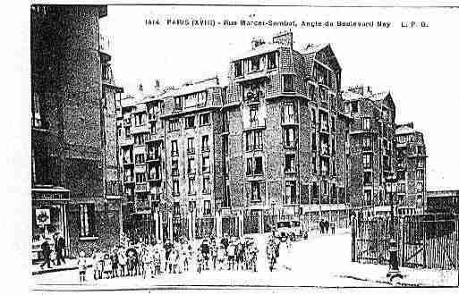 Ville de PARIS18 Carte postale ancienne