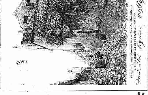 Ville de PARIS18 Carte postale ancienne