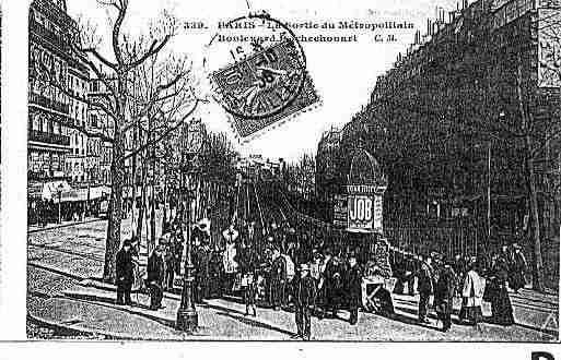 Ville de PARIS18 Carte postale ancienne