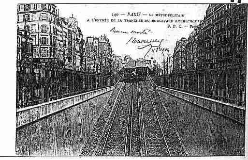 Ville de PARIS18 Carte postale ancienne