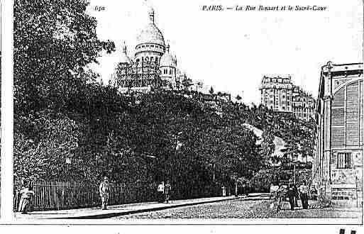 Ville de PARIS18 Carte postale ancienne