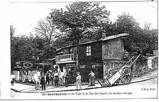 Ville de PARIS18 Carte postale ancienne