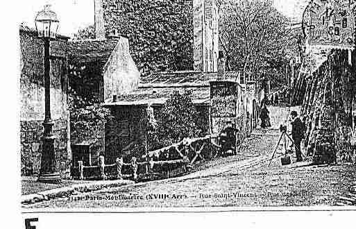 Ville de PARIS18 Carte postale ancienne