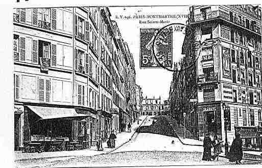 Ville de PARIS18 Carte postale ancienne