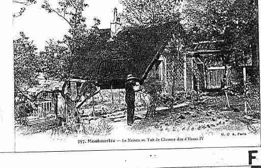 Ville de PARIS18 Carte postale ancienne