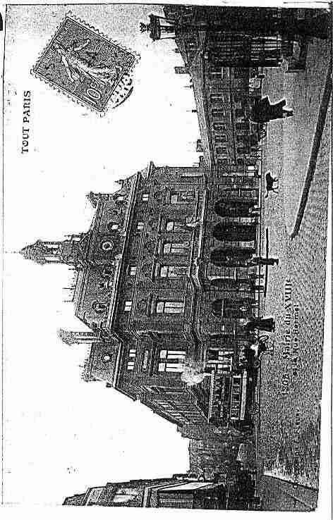 Ville de PARIS18 Carte postale ancienne