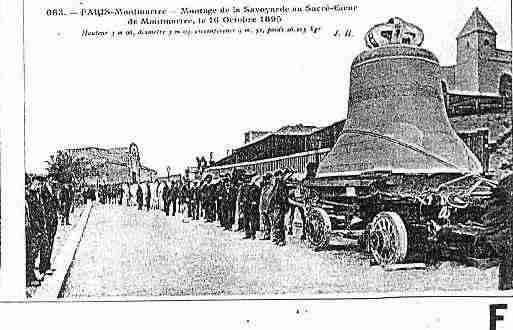 Ville de PARIS18 Carte postale ancienne