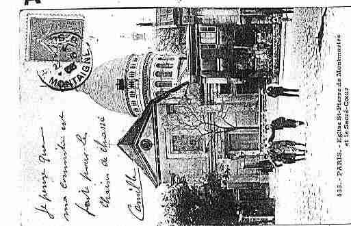 Ville de PARIS18 Carte postale ancienne