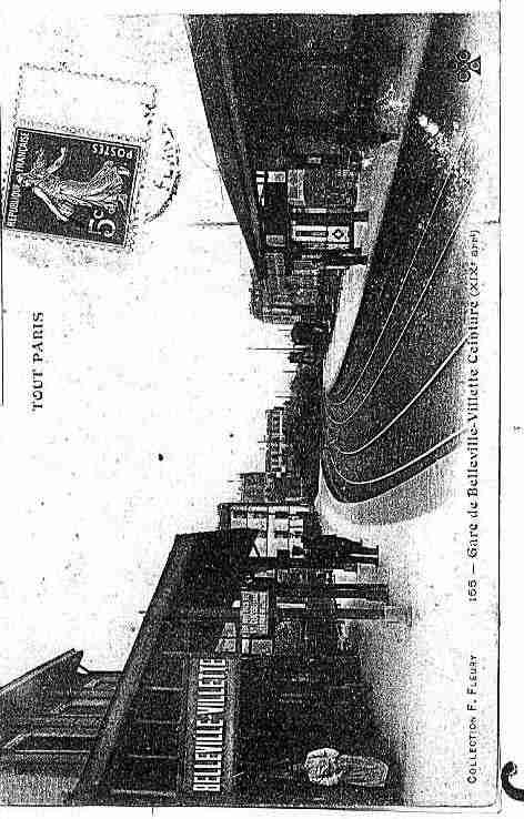 Ville de PARIS19 Carte postale ancienne