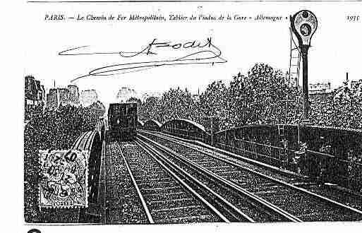 Ville de PARIS19 Carte postale ancienne