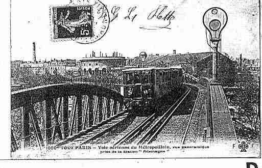 Ville de PARIS19 Carte postale ancienne