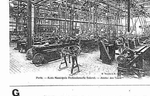 Ville de PARIS19 Carte postale ancienne