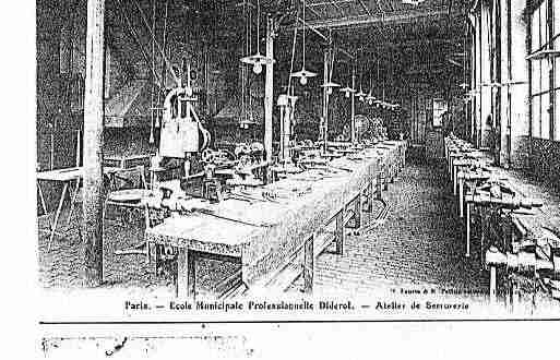 Ville de PARIS19 Carte postale ancienne