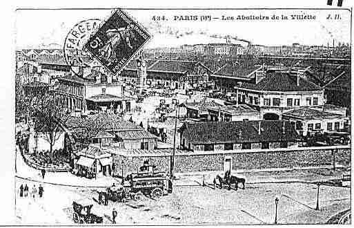 Ville de PARIS19 Carte postale ancienne