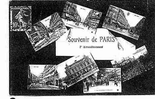 Ville de PARIS2 Carte postale ancienne