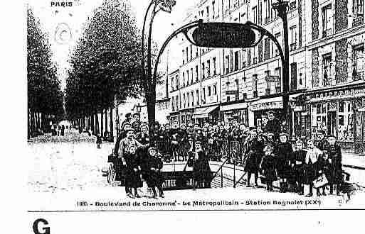 Ville de PARIS20 Carte postale ancienne