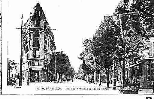 Ville de PARIS20 Carte postale ancienne