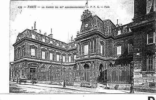 Ville de PARIS3 Carte postale ancienne