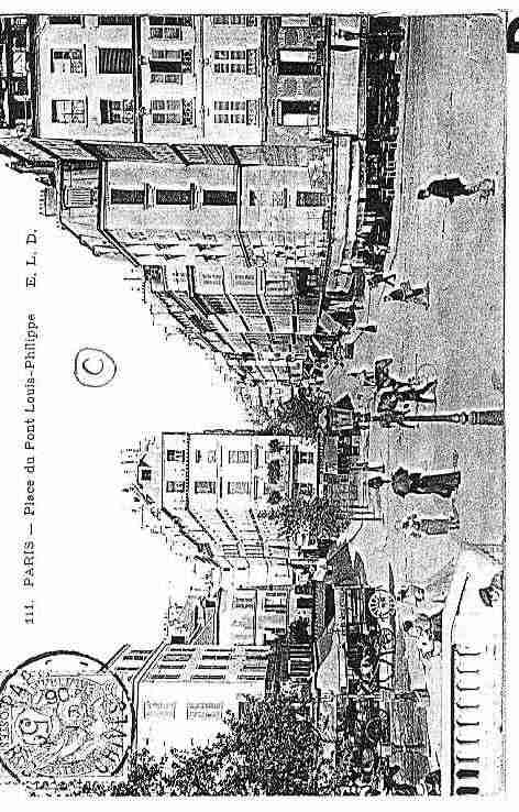 Ville de PARIS4 Carte postale ancienne