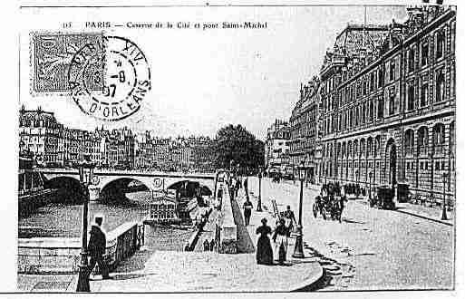 Ville de PARIS4 Carte postale ancienne