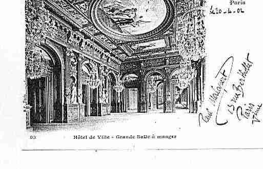 Ville de PARIS4 Carte postale ancienne