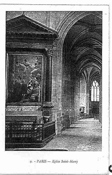 Ville de PARIS4 Carte postale ancienne