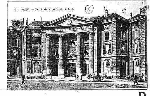 Ville de PARIS5 Carte postale ancienne