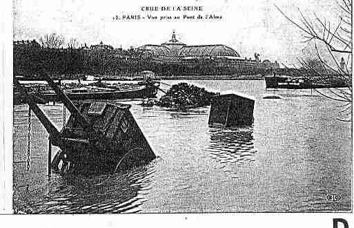 Ville de PARIS7 Carte postale ancienne