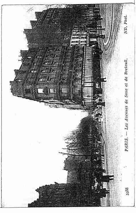 Ville de PARIS7 Carte postale ancienne Ville de PARIS7 Carte postale ancienne